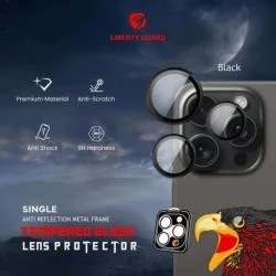 Liberty Guard Camera Lens With Installation Kit 16Pro/Promax - Black Titanium
